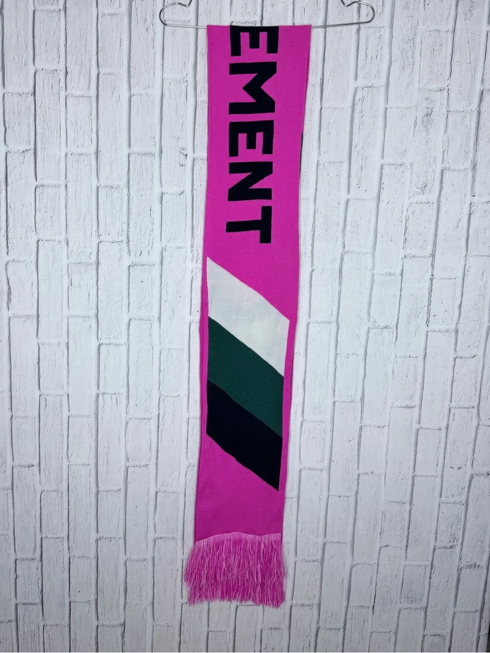 💗 Free People Movement Element Varsity Scarf Candy Pink NWT